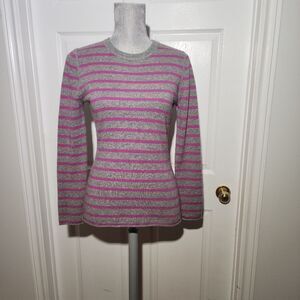GARNET HILL cashmere crewneck sweater